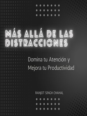 cover image of Más Allá de las Distracciones